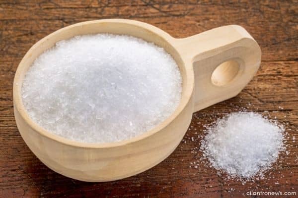Epsom salt (magnesium sulfate) for constipation.